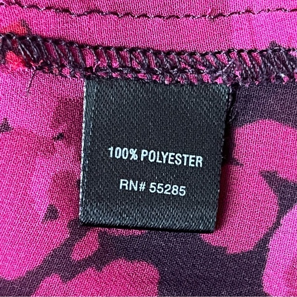 Vtg Y2K Express Sheer Floral Ruffle Top M Dark Romantic Goth Fairy Coquette - Picture 9 of 11